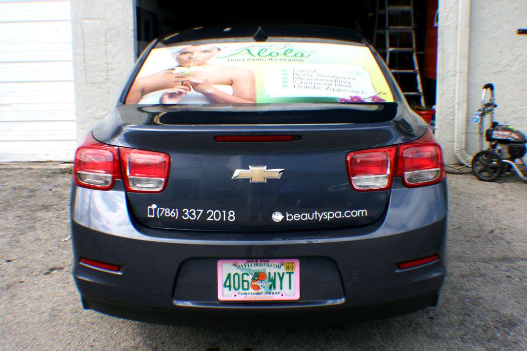 Rear window wraps