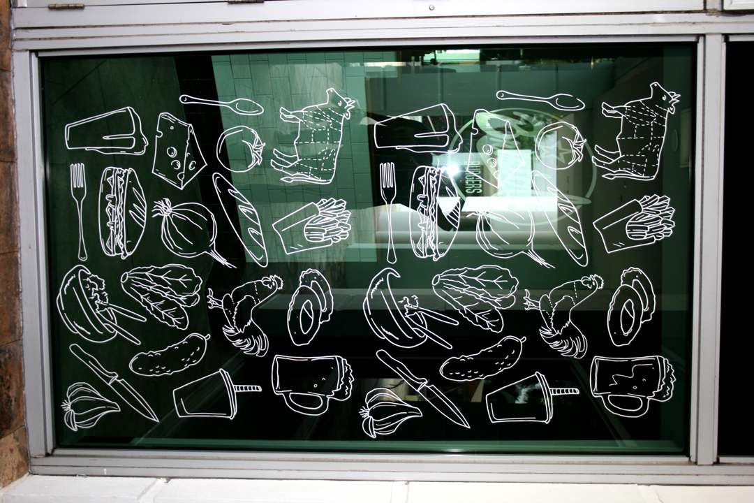 Store Front Wrap & Lettering