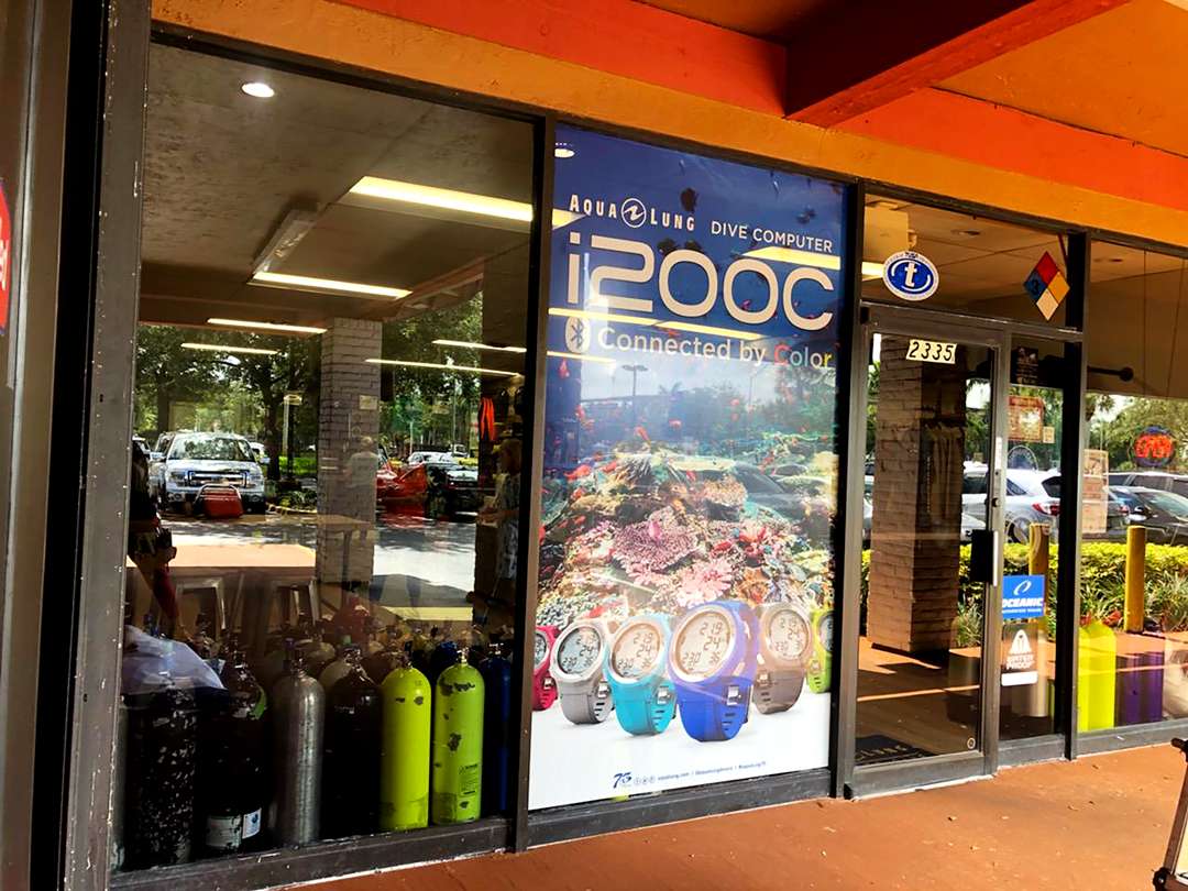 Store Front Wrap & Lettering