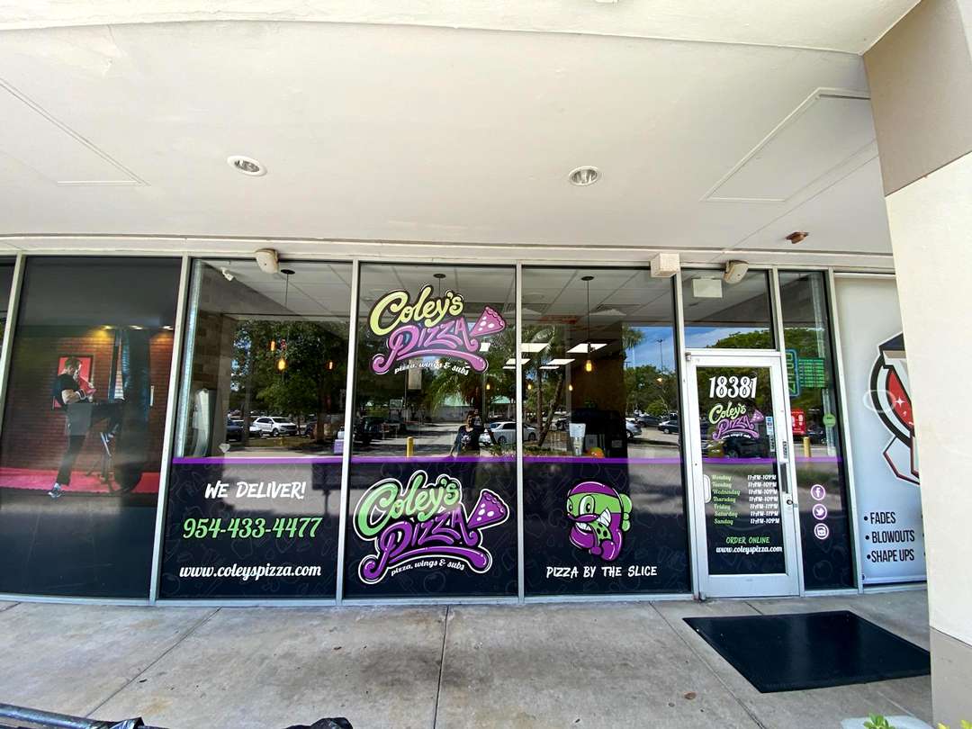 Store Front Wrap & Lettering