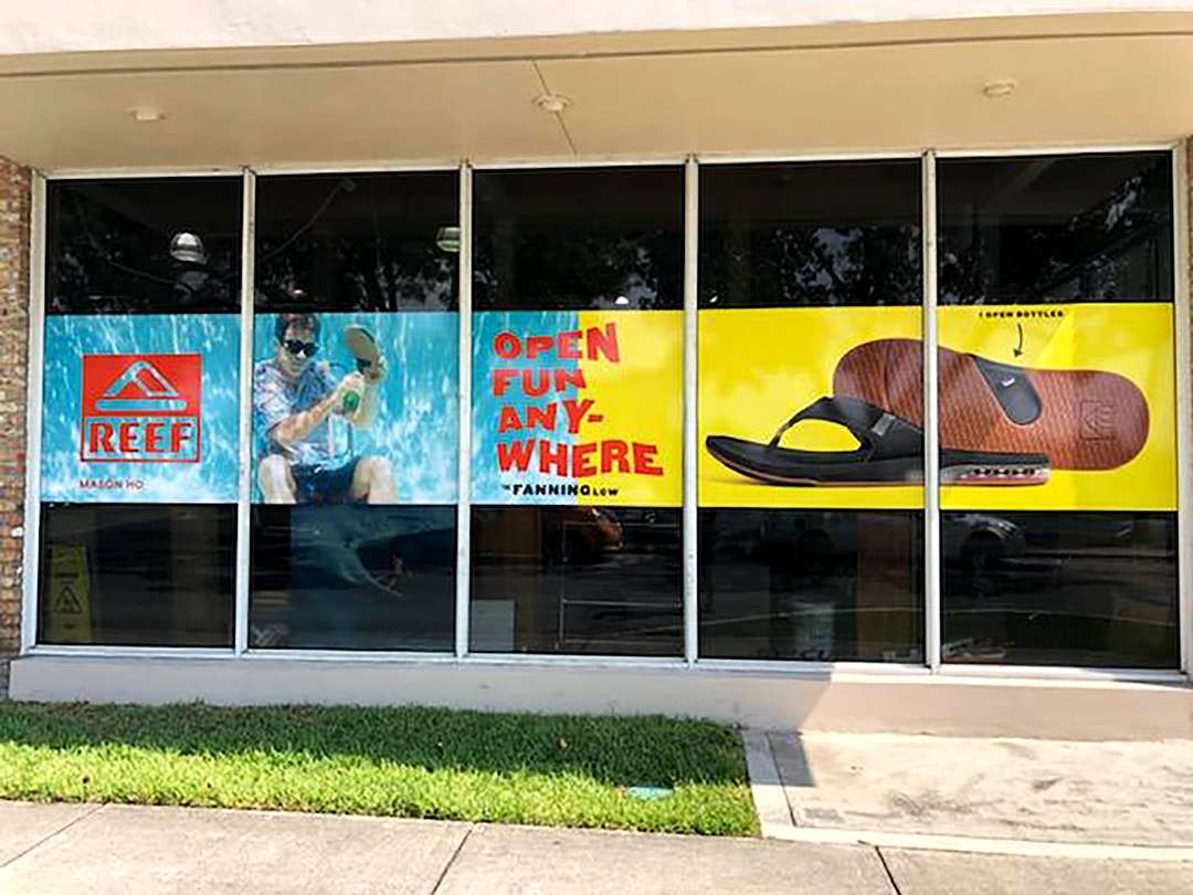 Store Front Wrap & Lettering