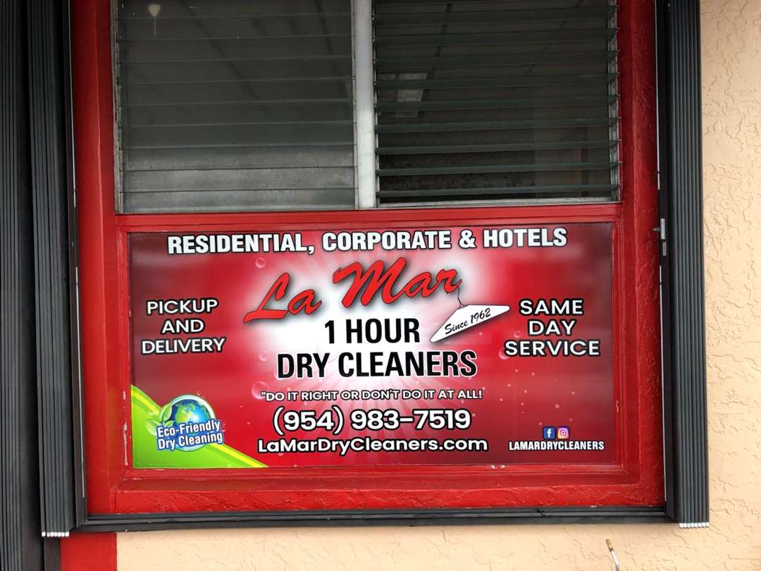 Store Front Wrap & Lettering