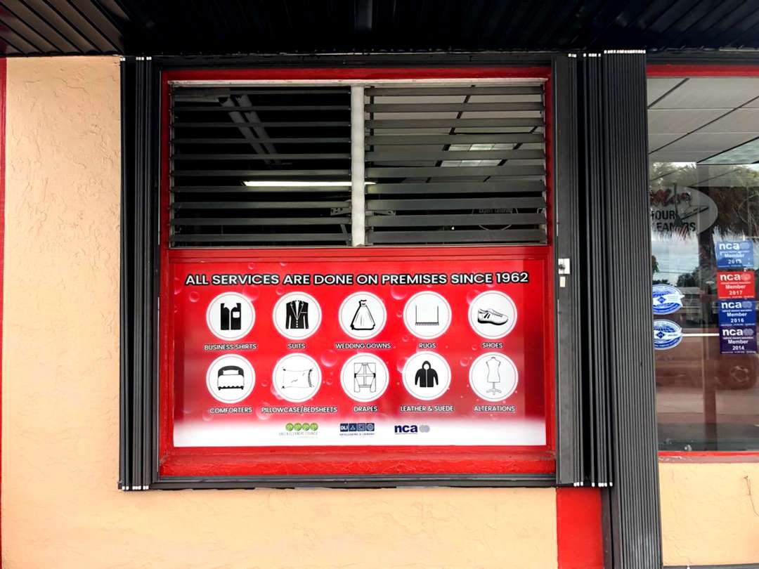 Store Front Wrap & Lettering