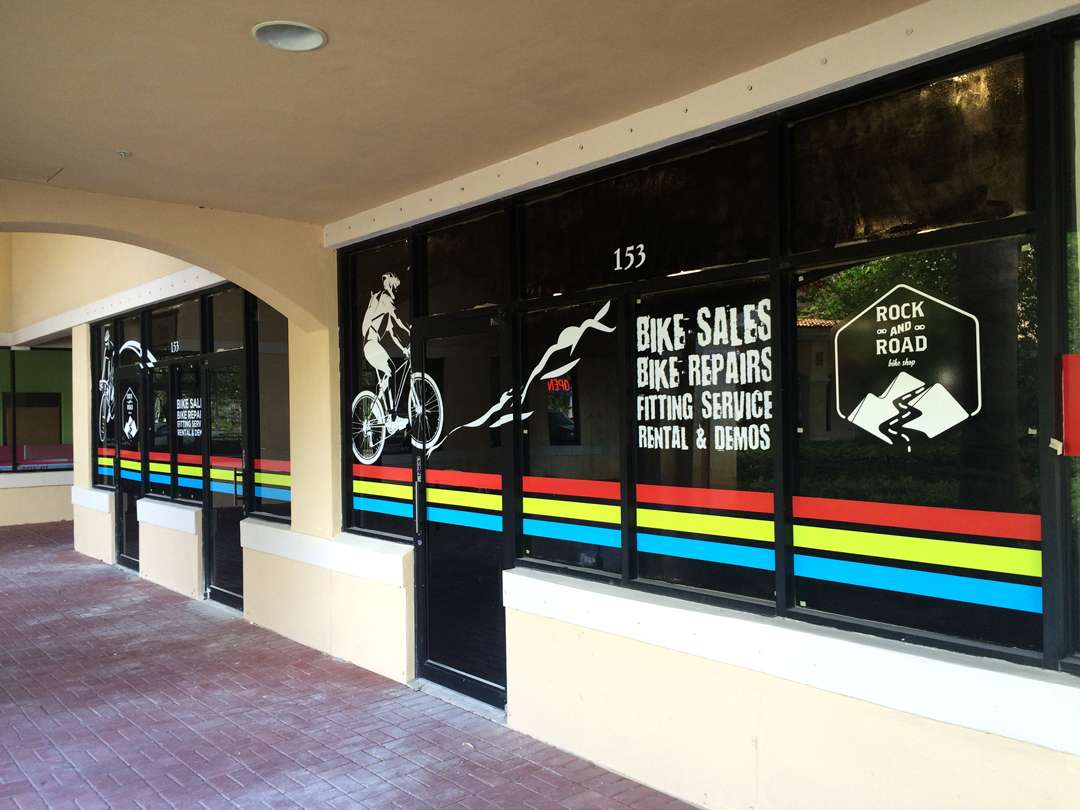 Store Front Wrap & Lettering
