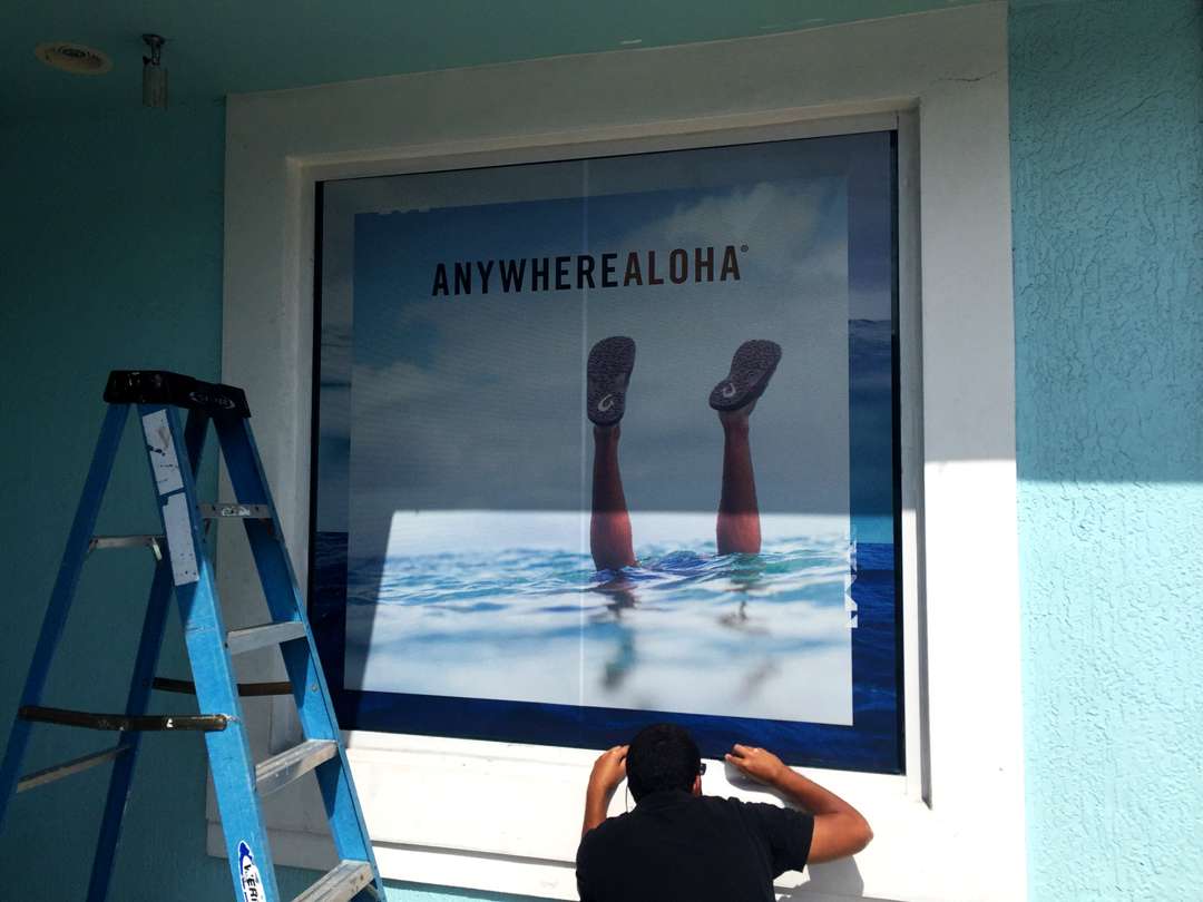 Store Front Wrap & Lettering