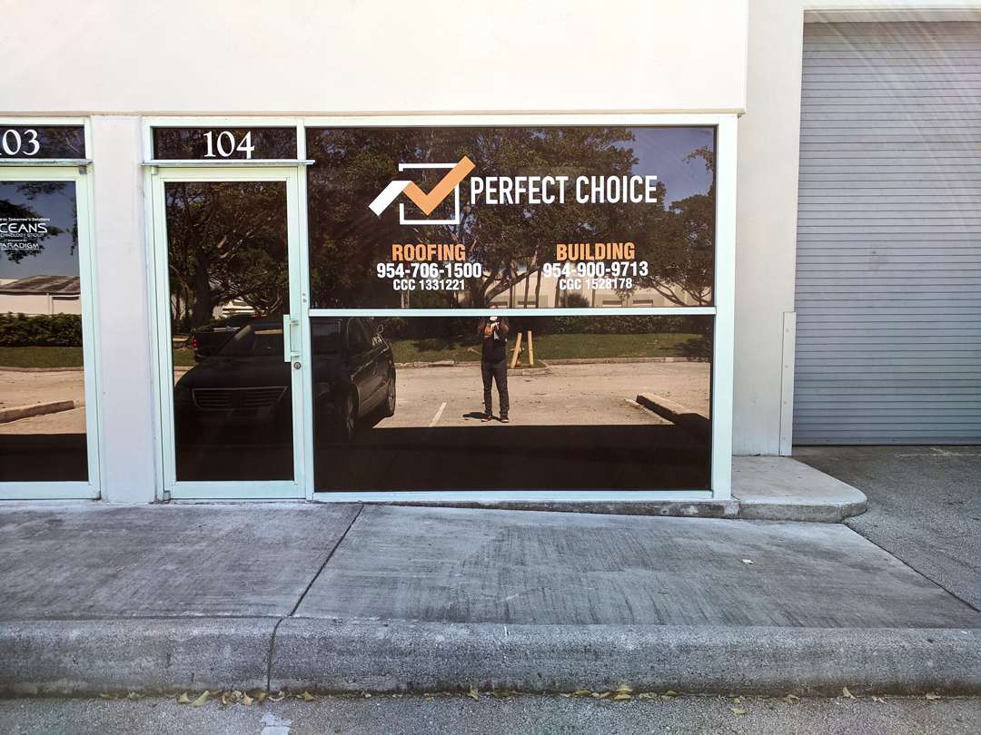 Store Front Wrap & Lettering