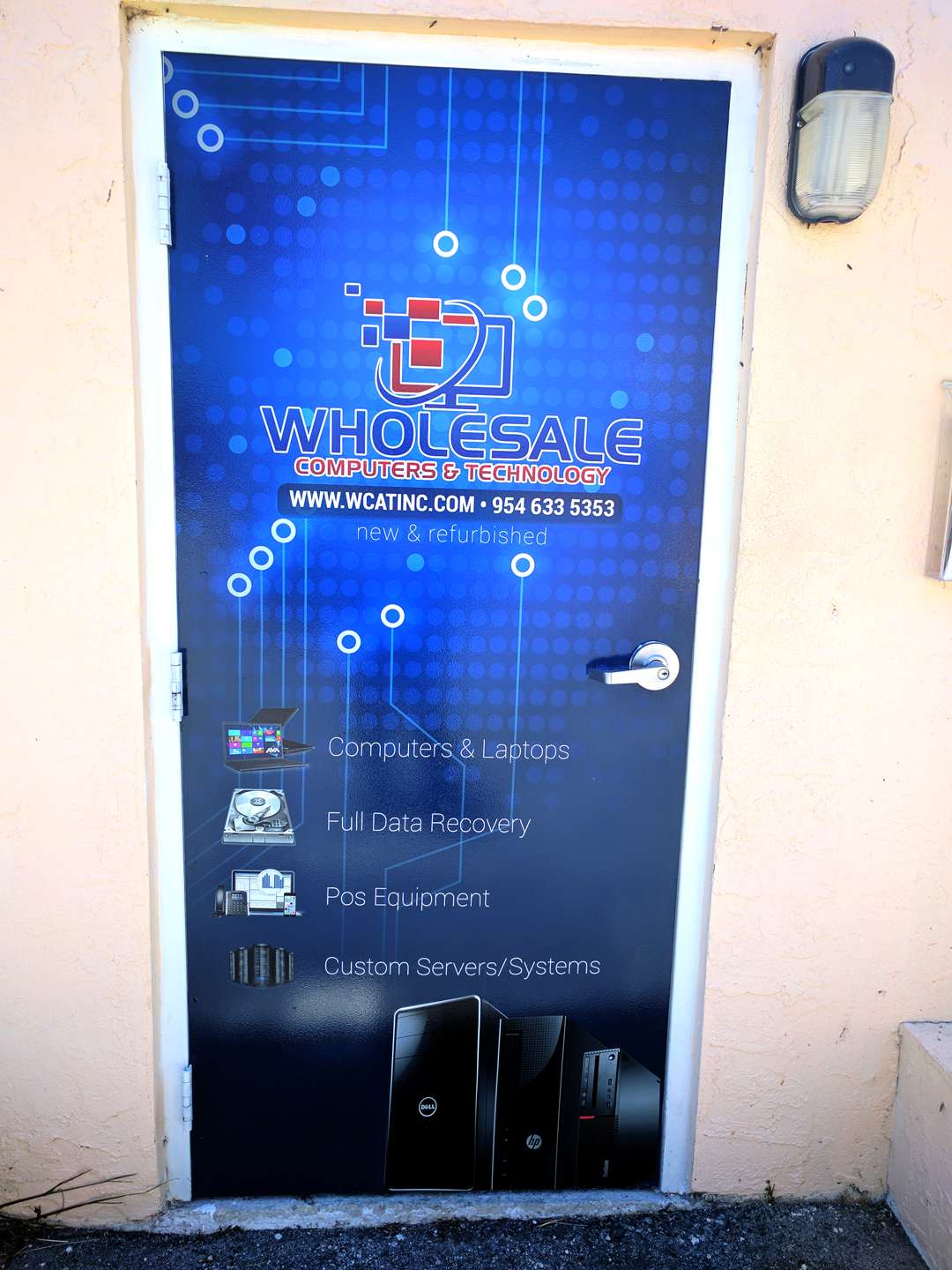 Store Front Wrap & Lettering